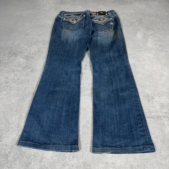 Miss Me JP6078 Bootcut Jeans Dark Wash Denim - Size: 29 - Picture 10 of 10